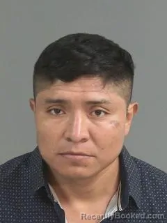 Mugshot of Jose Calvo booked in Charleston County, South Carolina on September 6, 2026