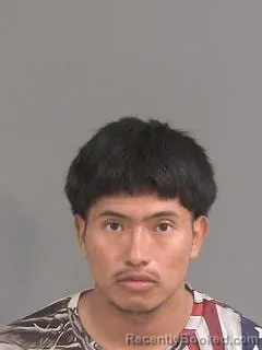 Mugshot of Everaldo Mendez Gabriel booked in Charleston County, South Carolina on September 12, 2026