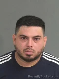 Mugshot of Jose Antonio Siguenza booked in Charleston County, South Carolina on September 12, 2026