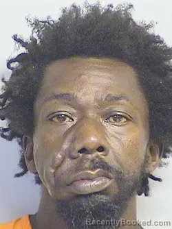 Mugshot of Robinson booked in Tuscaloosa County, Alabama on April 16, 2026