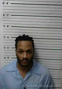 Mugshot of Markel Lewis booked in Allen County, Louisiana on August 18, 2026