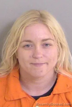 Mugshot of Sarah Lynn Halker booked in Ascension County, Louisiana on April 22, 2026