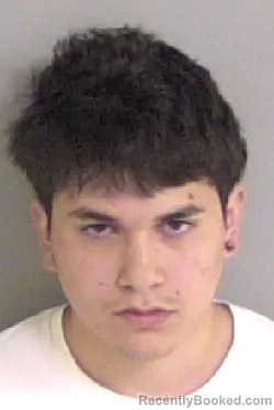 Mugshot of Gael Aidan Trejo booked in Ascension County, Louisiana on April 22, 2026