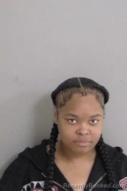 Mugshot of Niannah Link booked in Ascension County, Louisiana on April 29, 2026