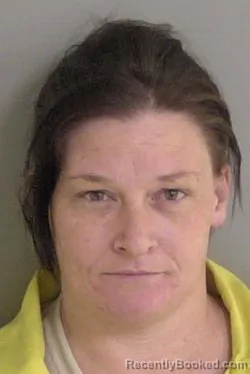 Mugshot of Amber Rene Courteaux booked in Ascension County, Louisiana on May 5, 2026