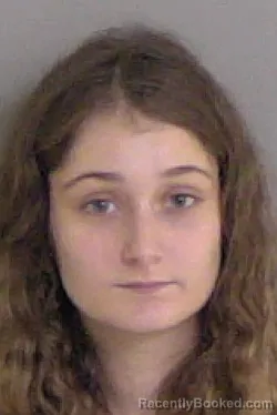 Mugshot of Emily Grace Riles booked in Ascension County, Louisiana on May 7, 2026
