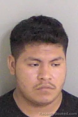 Mugshot of Alejandro Flores booked in Ascension County, Louisiana on May 16, 2026