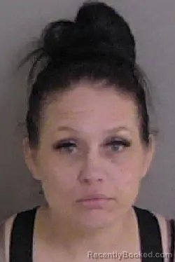 Mugshot of Brandy Mulina Mitchell booked in Ascension County, Louisiana on June 9, 2026
