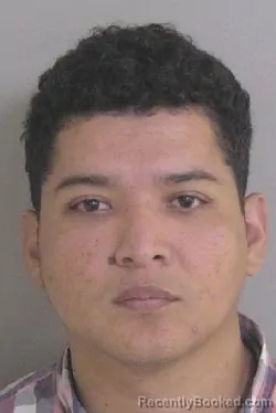 Mugshot of Alexander Enrique Largaespada booked in Ascension County, Louisiana on June 17, 2026
