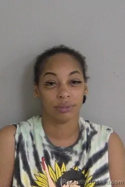 Mugshot of Kenya RENEE Gaines booked in Ascension County, Louisiana on July 5, 2026