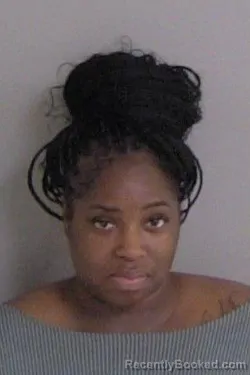 Mugshot of Natasha Shanice London booked in Ascension County, Louisiana on August 1, 2026