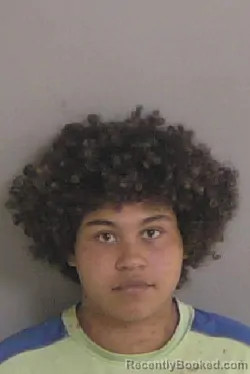 Mugshot of Tateyanna A Maison booked in Ascension County, Louisiana on August 3, 2026