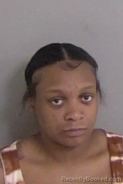 Mugshot of Taysia Lightfoot booked in Ascension County, Louisiana on August 6, 2026