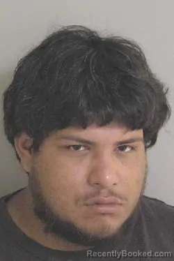 Mugshot of Ruben Junior Ortega booked in Ascension County, Louisiana on August 8, 2026