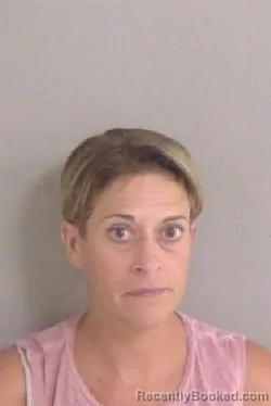 Mugshot of Ginger Sihto booked in Ascension County, Louisiana on August 9, 2026