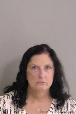 Mugshot of Nanette Normand booked in Ascension County, Louisiana on August 10, 2026