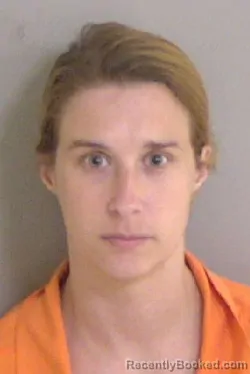 Mugshot of Amber Annmarie Jouty booked in Ascension County, Louisiana on August 21, 2026