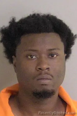 Mugshot of Jaqwan Douglas booked in Ascension County, Louisiana on September 6, 2026