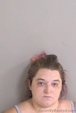 Mugshot of Ashley Hanner booked in Ascension County, Louisiana on September 22, 2026