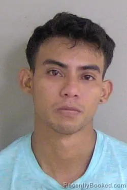 Mugshot of Cesar Augustine Luna Garcia booked in Ascension County, Louisiana on September 29, 2026