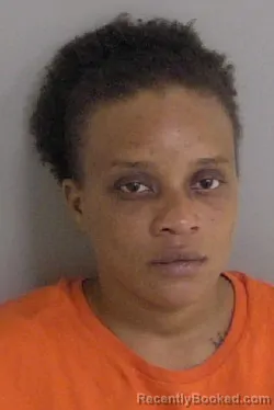 Mugshot of Alicia Lashawn Jackson booked in Ascension County, Louisiana on October 5, 2026