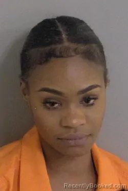 Mugshot of Tyia Xiomari Riley booked in Ascension County, Louisiana on October 6, 2026