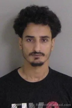 Mugshot of Fares Haidarah Al Qadhi booked in Ascension County, Louisiana on October 7, 2026