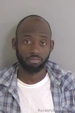 Mugshot of Eric Elwin Junior Robinson booked in Ascension County, Louisiana on October 8, 2026