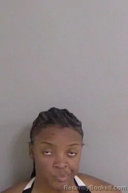 Mugshot of Justyce Deloris Marlice Harris booked in Ascension County, Louisiana on October 10, 2026