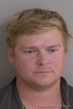 Mugshot of Hunter Lee Bass booked in Ascension County, Louisiana on October 15, 2026