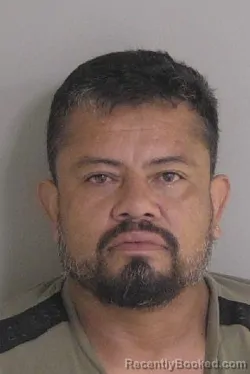 Mugshot of Juan Martin Perez-Gallegos booked in Ascension County, Louisiana on October 18, 2026