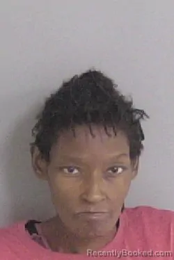Mugshot of Shantell Lomas booked in Ascension County, Louisiana on October 18, 2026