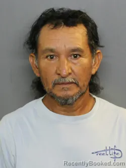 Mugshot of Adrian Murillo Bustos booked in Charlotte County, Florida on September 18, 2026