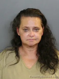 Mugshot of Kimberly Anne Barker booked in Charlotte County, Florida on October 8, 2026