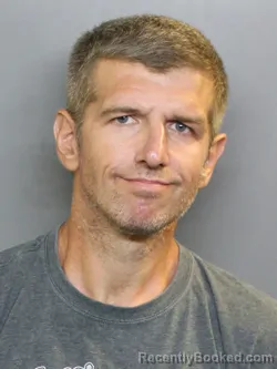 Mugshot of Michael Christopher Brown booked in Charlotte County, Florida on August 23, 2026