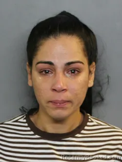 Mugshot of Guillisbel Costilla Rodriguez booked in Charlotte County, Florida on August 4, 2026