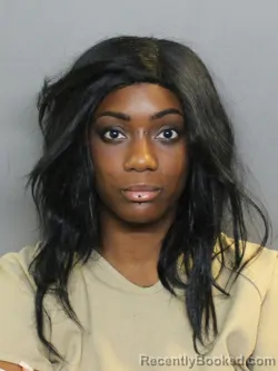 Mugshot of Ambrosia Christina Daniels booked in Charlotte County, Florida on October 22, 2026
