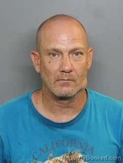 Mugshot of PAUL JOSEPH FRAWLEY booked in Charlotte County, Florida on July 9, 2026