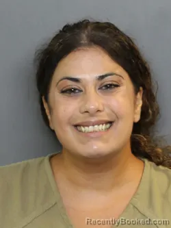 Mugshot of Yesenia Anais Ferreiro booked in Charlotte County, Florida on August 8, 2026