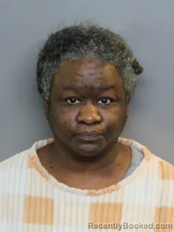 Mugshot of Angel Tynette Harris booked in Charlotte County, Florida on August 4, 2026