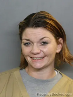 Mugshot of Ashley Renia Moree booked in Charlotte County, Florida on August 11, 2026