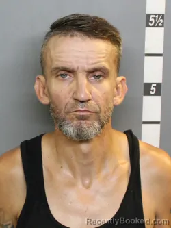 Mugshot of Daven Lee Mayall booked in Charlotte County, Florida on October 3, 2026