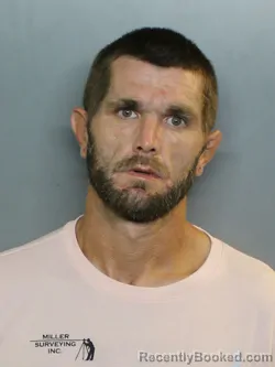Mugshot of DANIEL STEVEN MILLER booked in Charlotte County, Florida on July 1, 2026