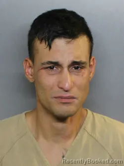 Mugshot of Jeremy Miranda booked in Charlotte County, Florida on August 16, 2026