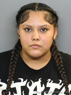 Mugshot of Natasha Veronica Medel Ayala booked in Charlotte County, Florida on October 9, 2026