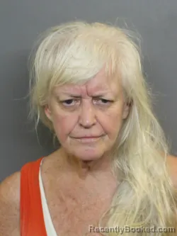 Mugshot of Susan Constance Oconnor booked in Charlotte County, Florida on August 8, 2026