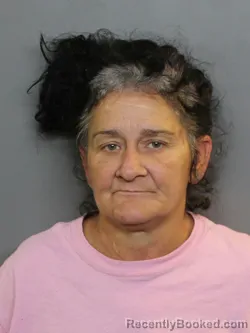 Mugshot of Ellen Patricia Prentky booked in Charlotte County, Florida on August 4, 2026