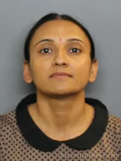 Mugshot of KINJAL PATEL booked in Charlotte County, Florida on June 25, 2026