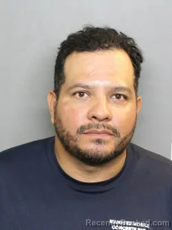 Mugshot of Miguel Angel Perez Diaz booked in Charlotte County, Florida on August 7, 2026