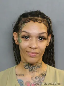 Mugshot of Taniesha Marie Parker booked in Charlotte County, Florida on August 10, 2026